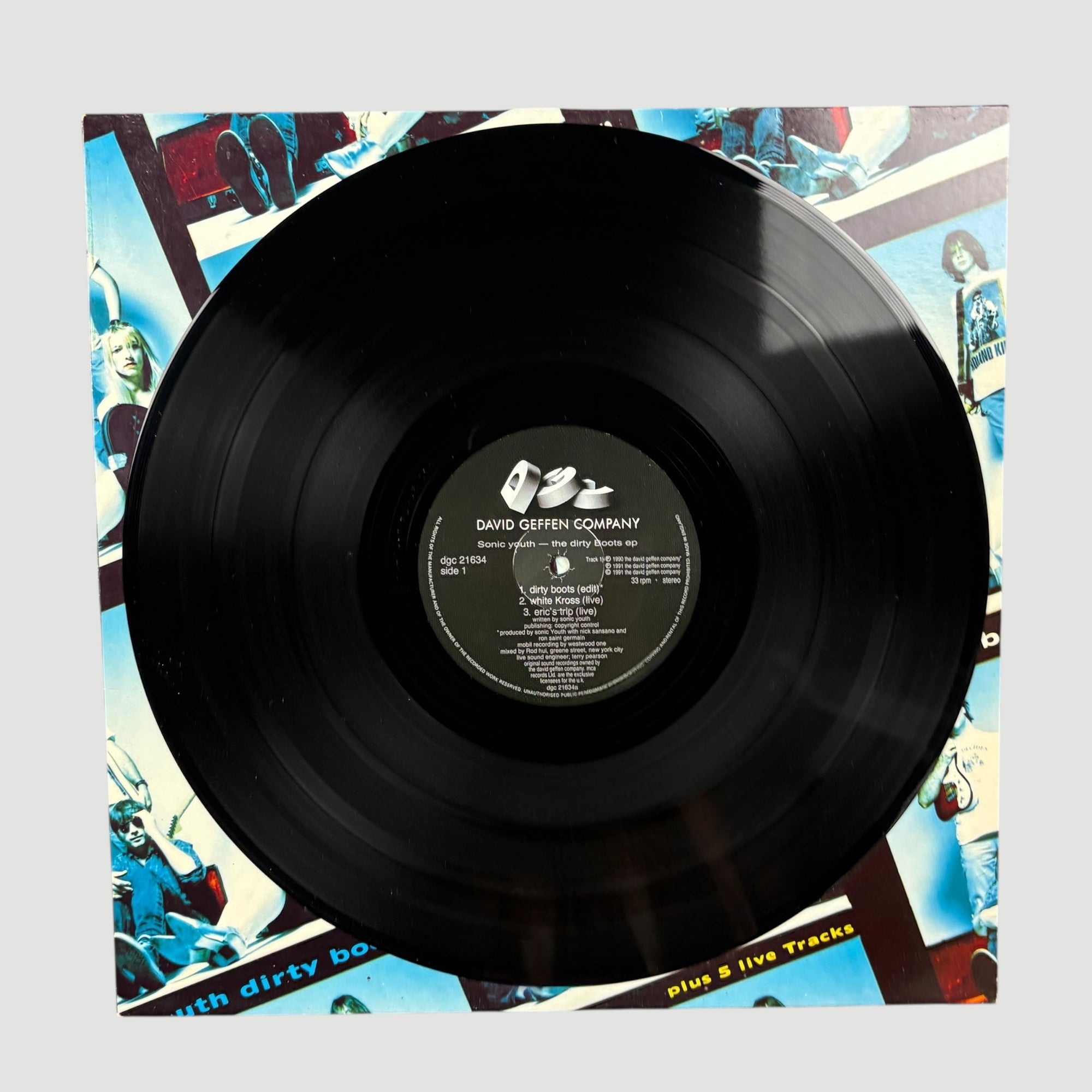 1991 Sonic Youth Dirty Boots UK 12" EP