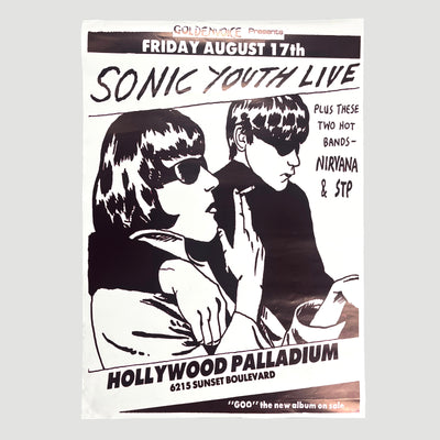 2000's Sonic Youth Live Goo Poster