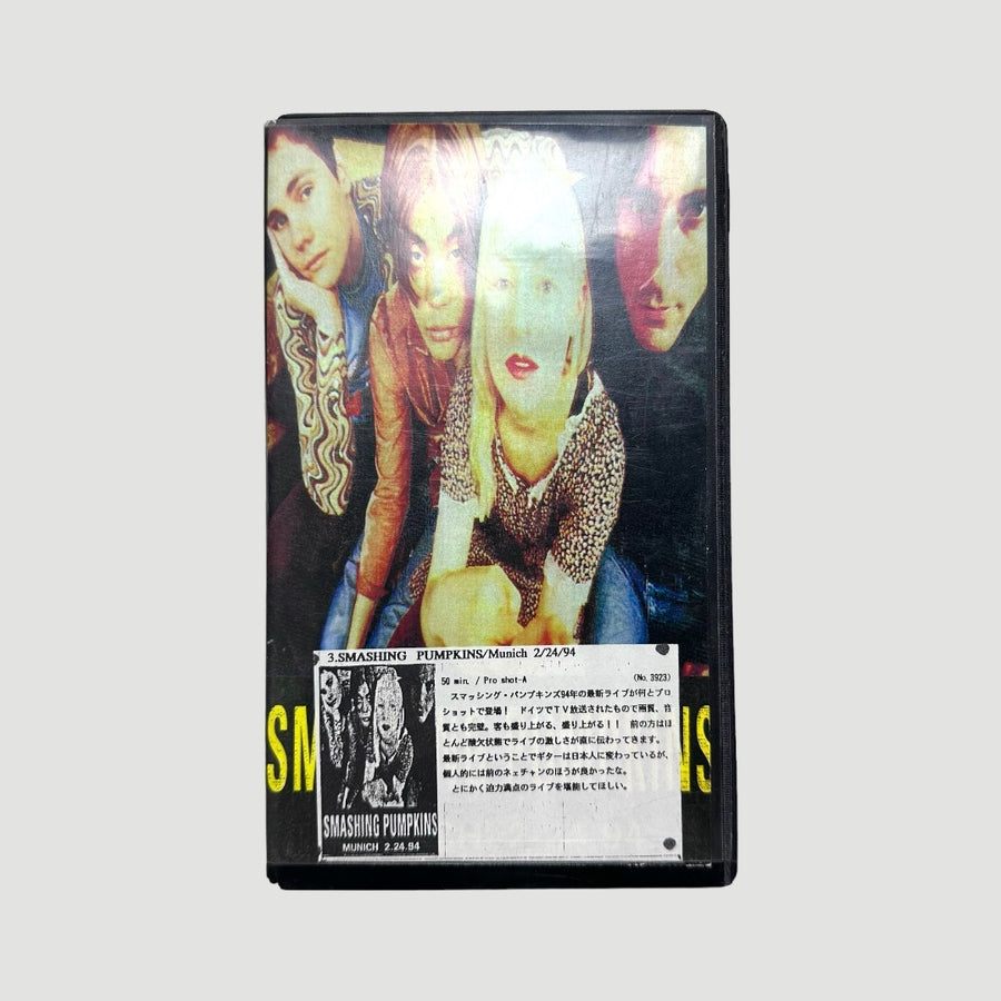 1994 Smashing Pumpkins Live in Munich VHS