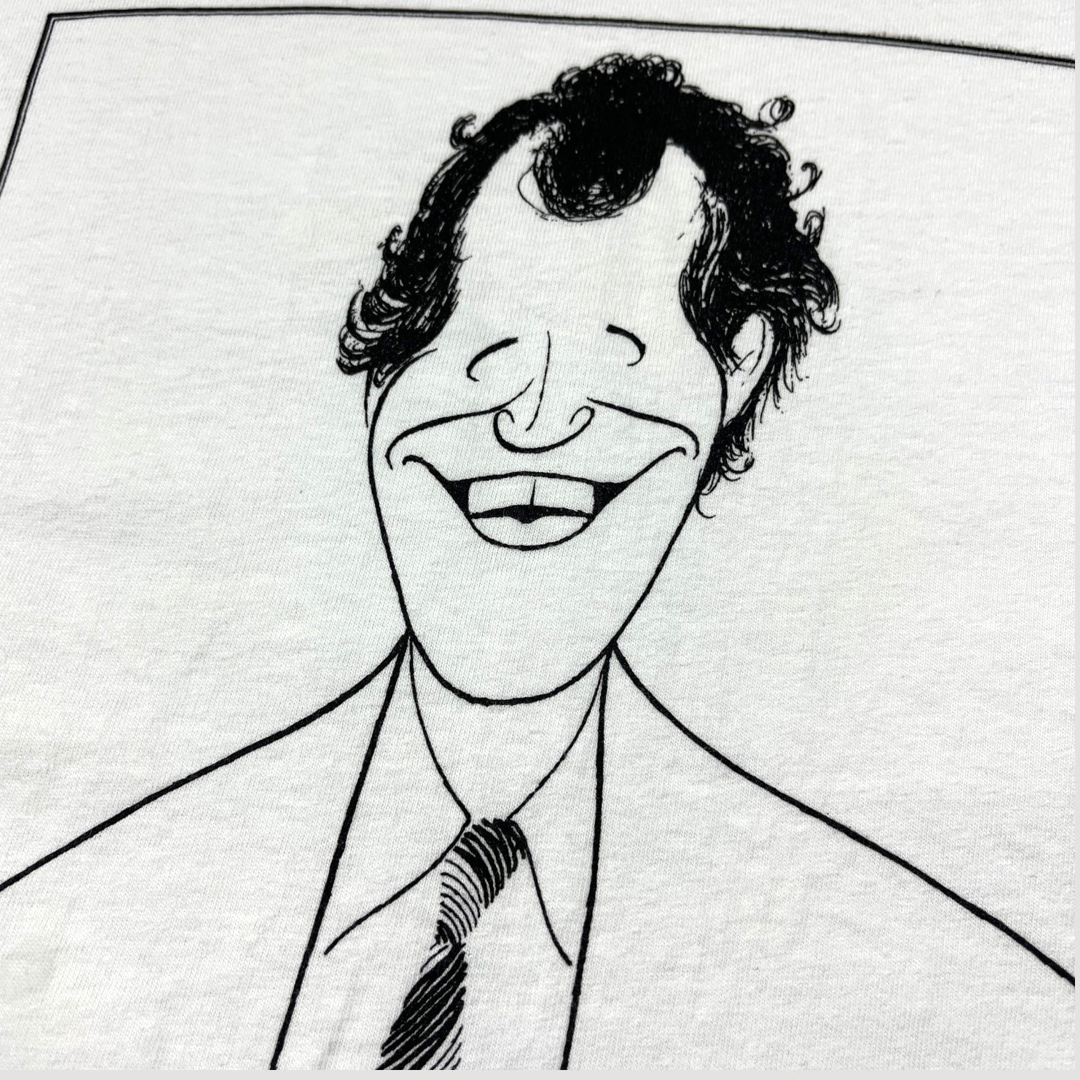 90's David Letterman by Al Hirschfeld T-Shirt