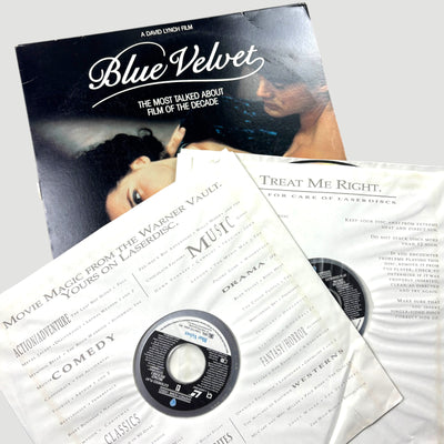 Late 80’s Blue Velvet Laserdisc