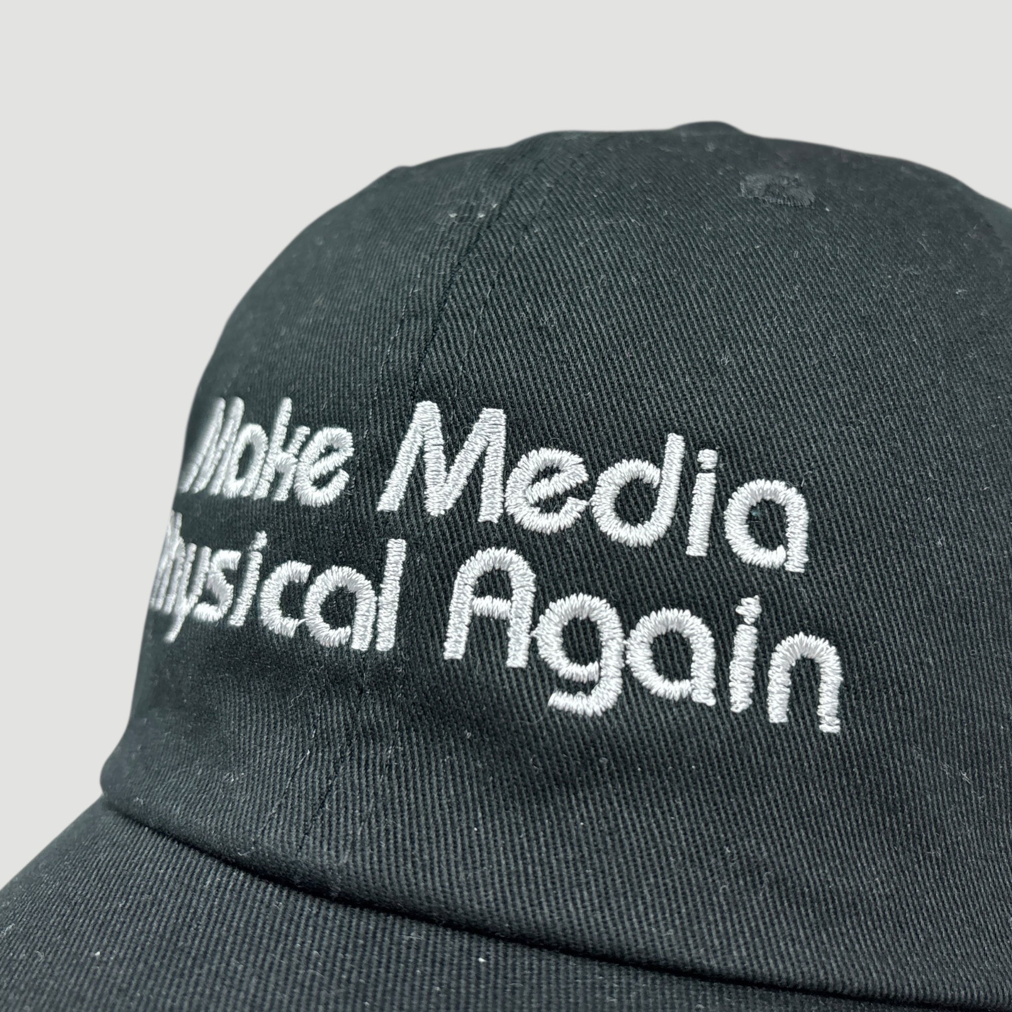 UG Make Media Physical Again Black Cap