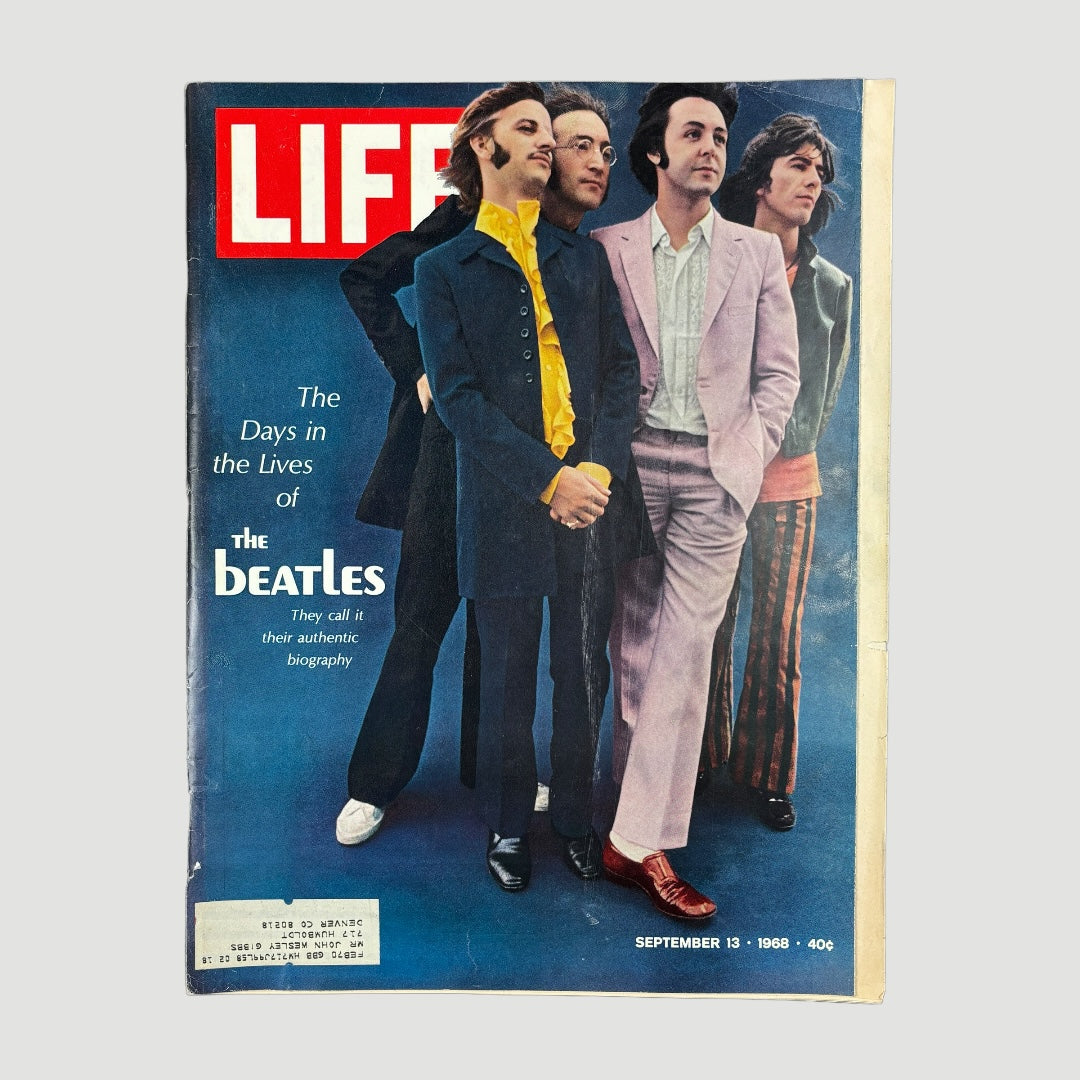 ビートルズ特集号 LIFE誌 1968年 10/14・28日号
