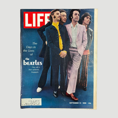 1968 LIFE Magazine The Beatles Cover Issue