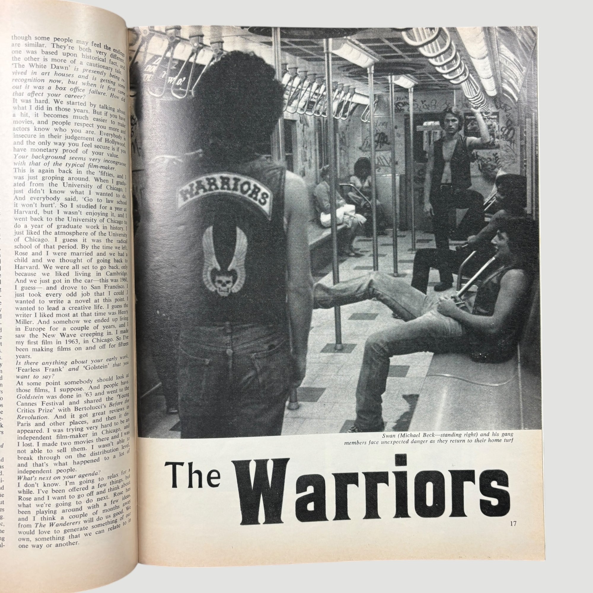 1979 Films and Filming The Warriors Cover Issue