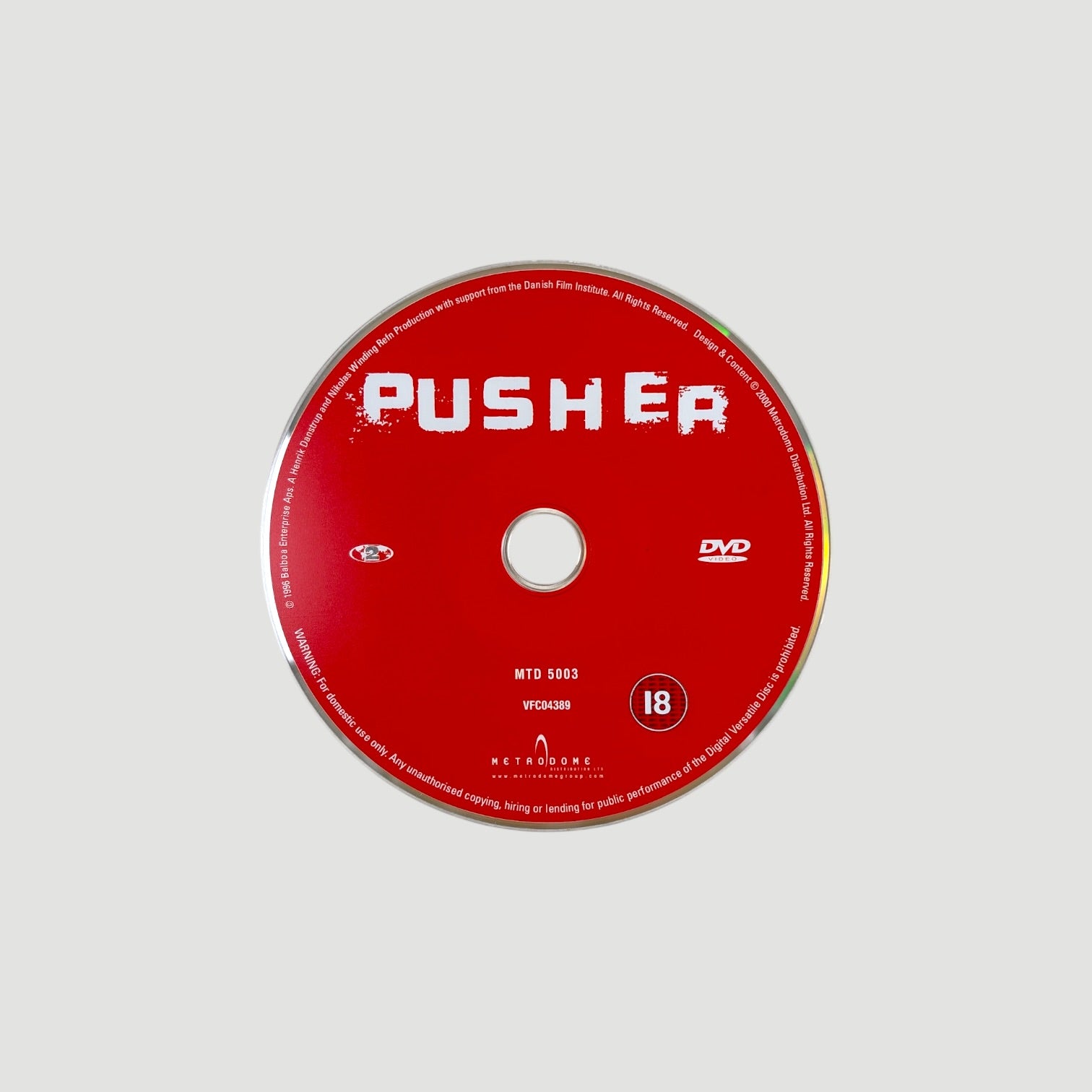 1996 Pusher UK DVD