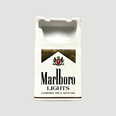 90's Marlboro Lights Ceramic Ashtray