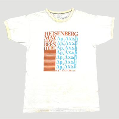 70's Werner Heisenberg Theory Ringer T-Shirt