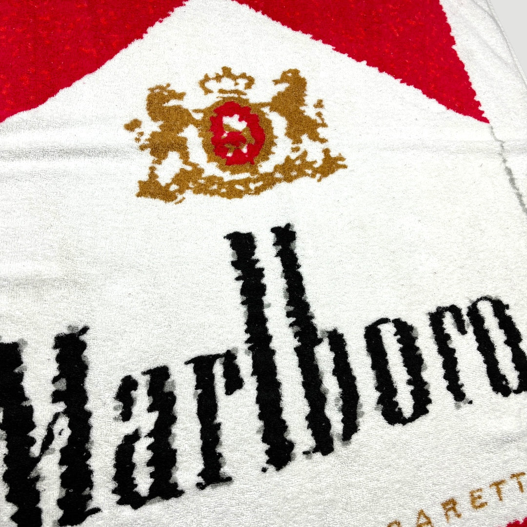 80's Marlboro Beach Towel Jagged Design