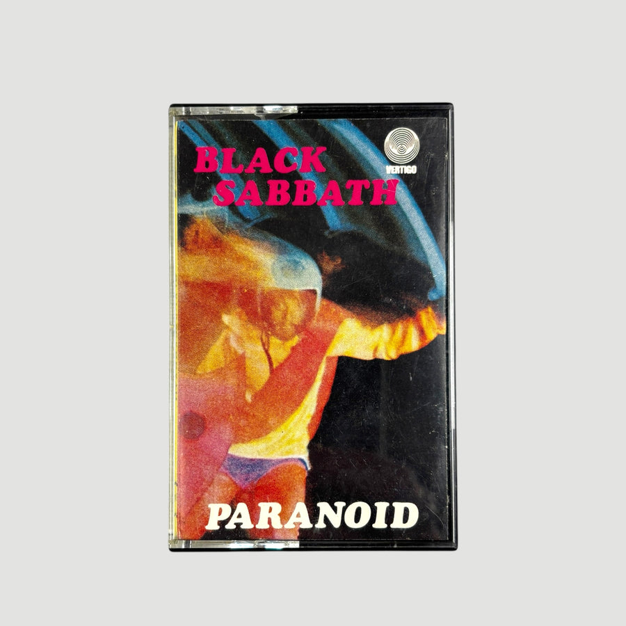 1970 Black Sabbath Paranoid UK Cassette