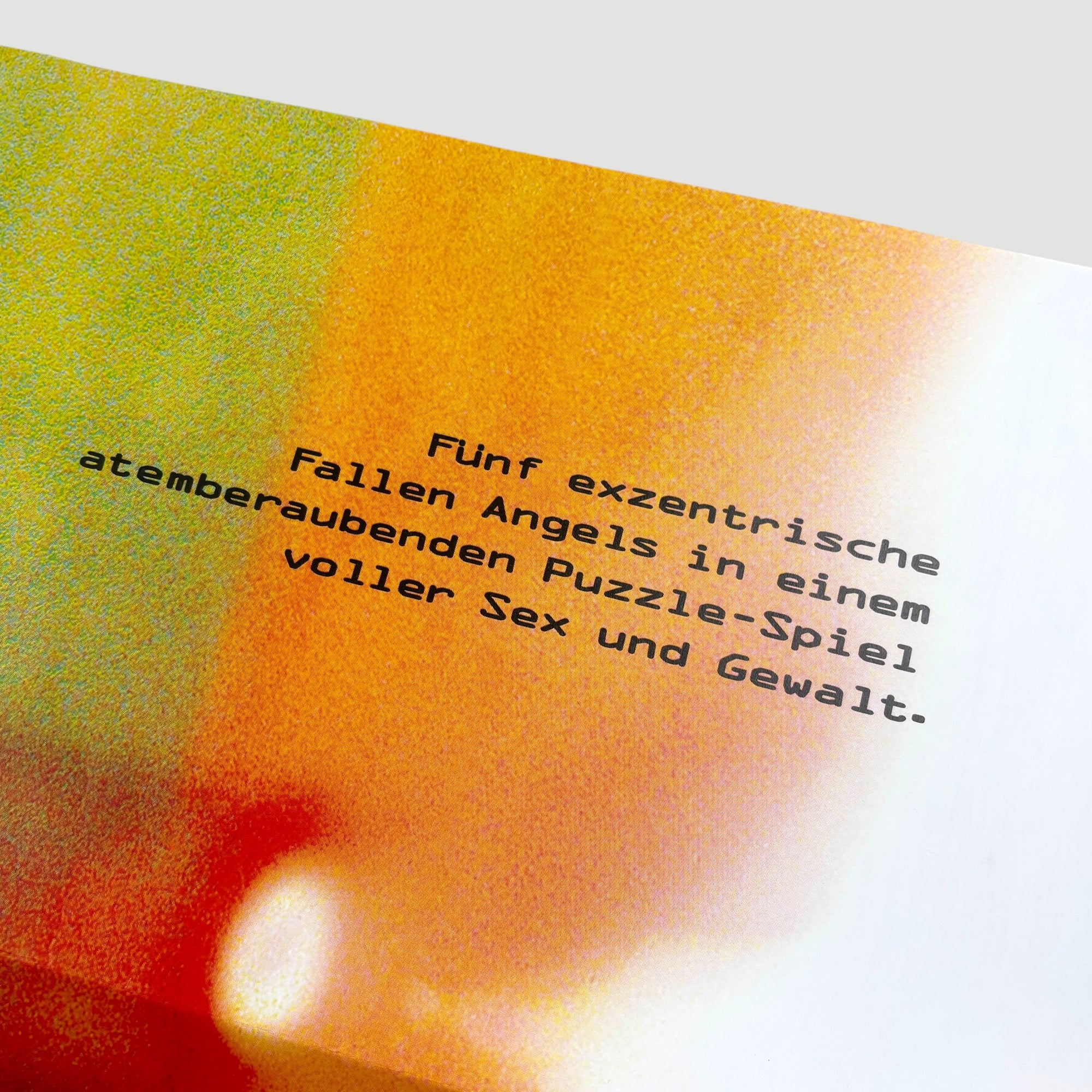 1995 Wong Kar-Wai Fallen Angels Release Poster