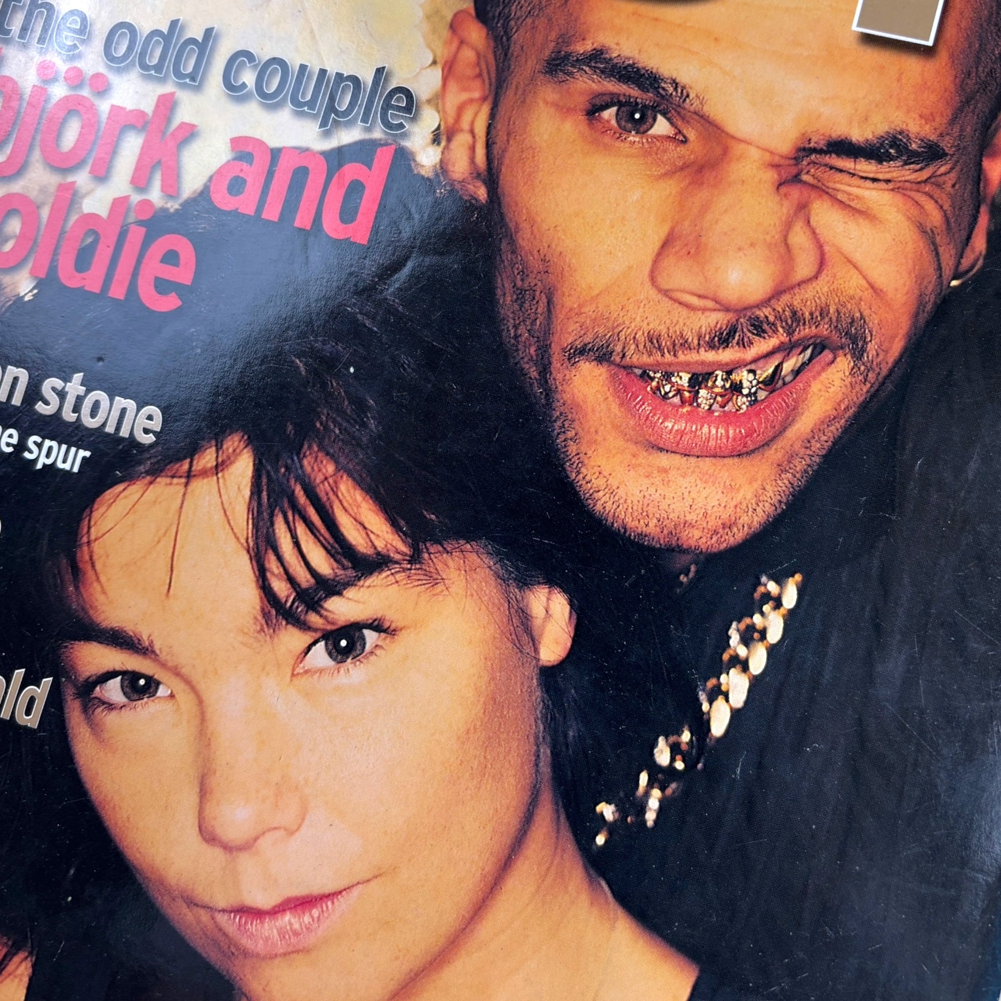 1995 Ikon Magazine Bjork and Goldie