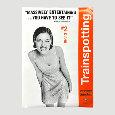 1996 Trainspotting Advance Promo Poster (Diane)