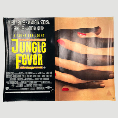 1991 Jungle Fever UK Quad Poster