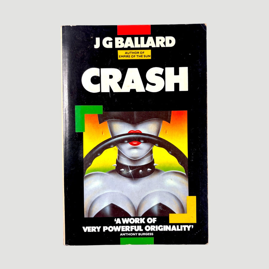 1985 Crash by JG Ballard Softback Novel