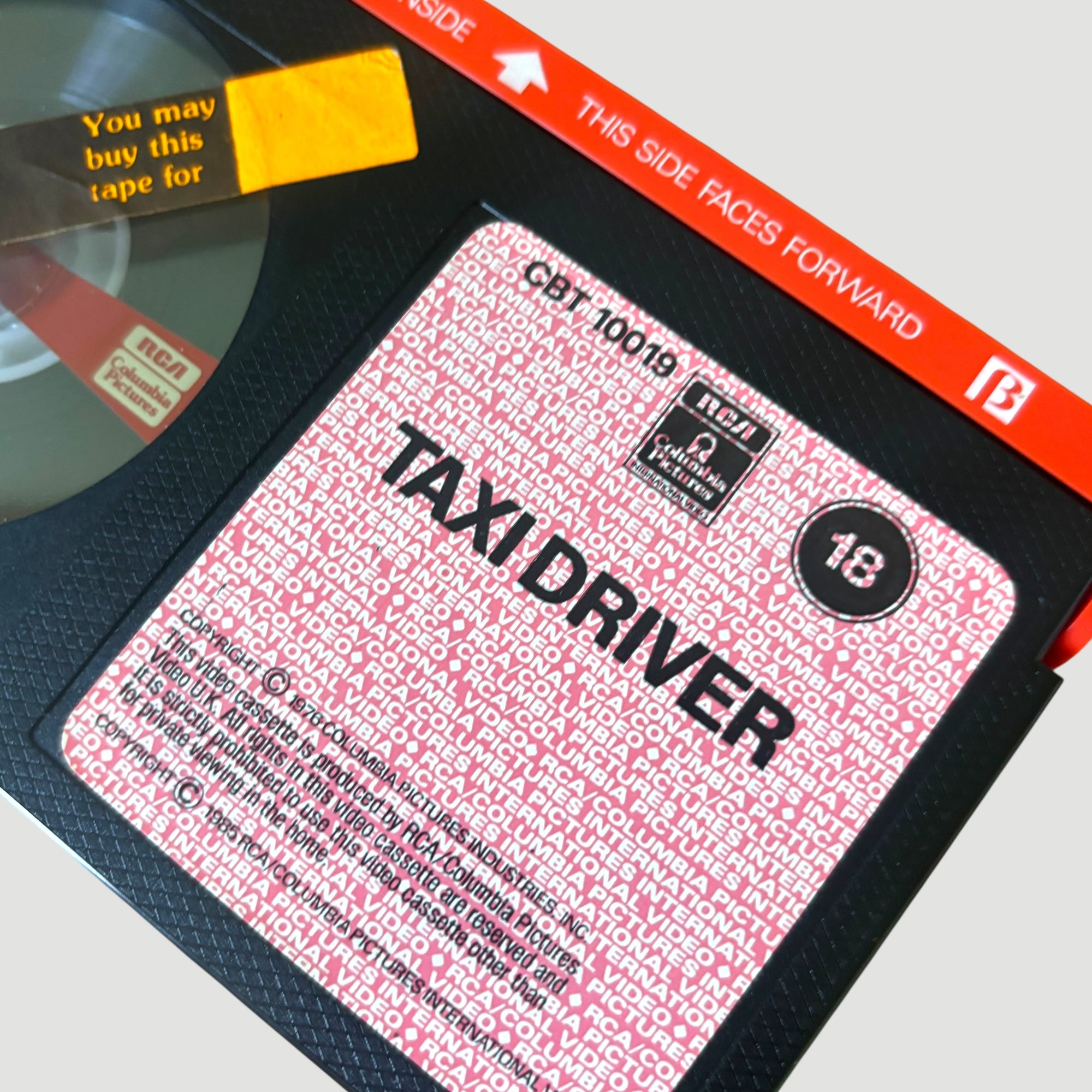 80's Taxi Driver UK Betamax Video