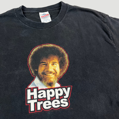 00's Bob Ross Happy Trees T-Shirt