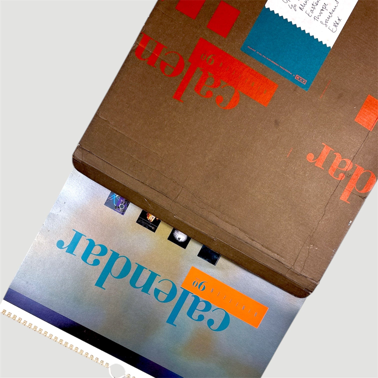 1990 4AD V23 Vaughan Oliver Calendar (Boxed)