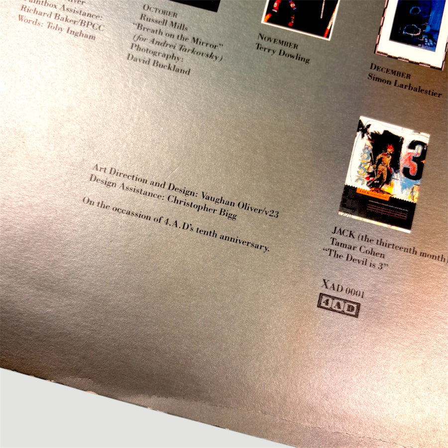 1990 4AD V23 Vaughan Oliver Calendar (Boxed)