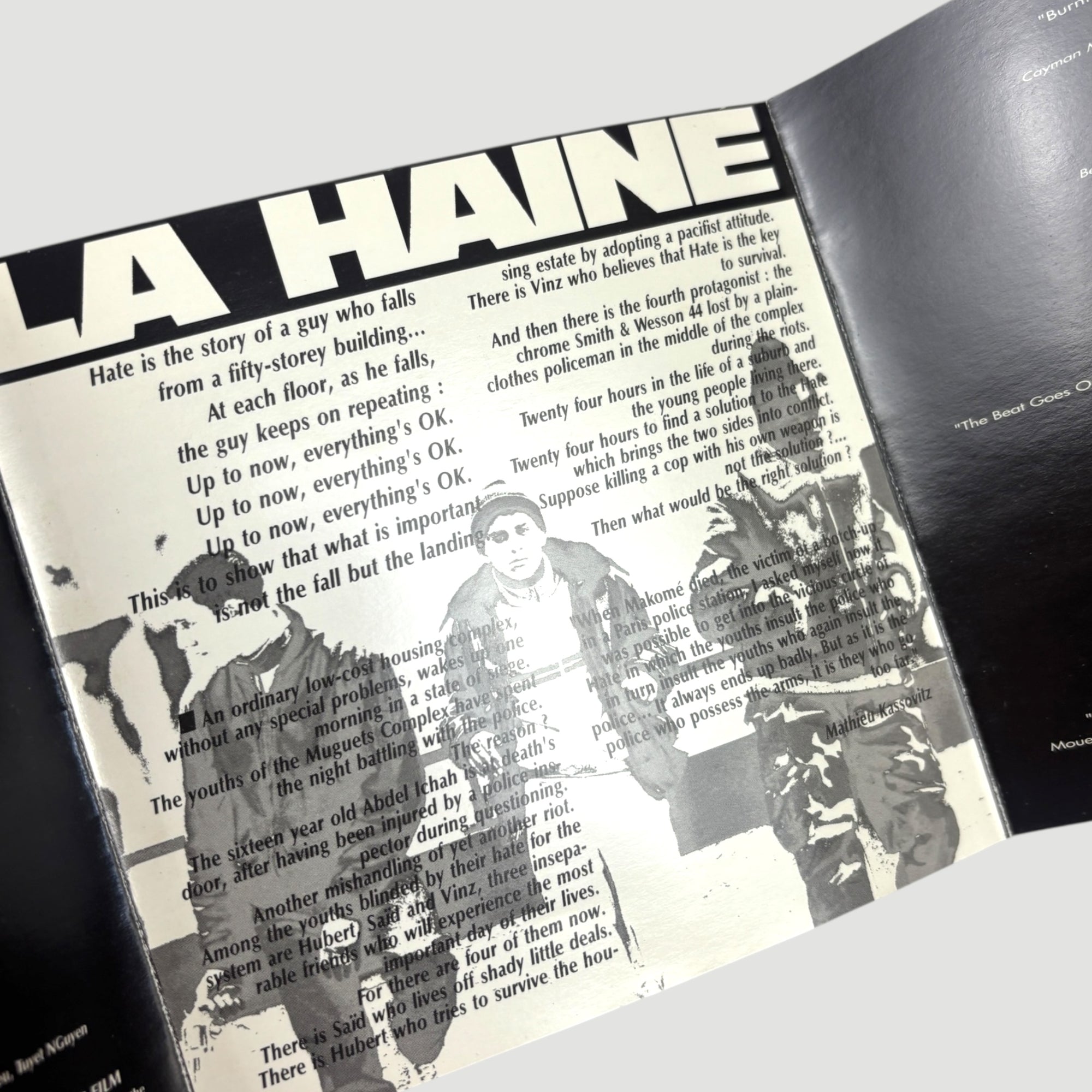 1995 La Haine Italian OST CD