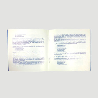 1993 Derek Jarman Blue UK OST CD