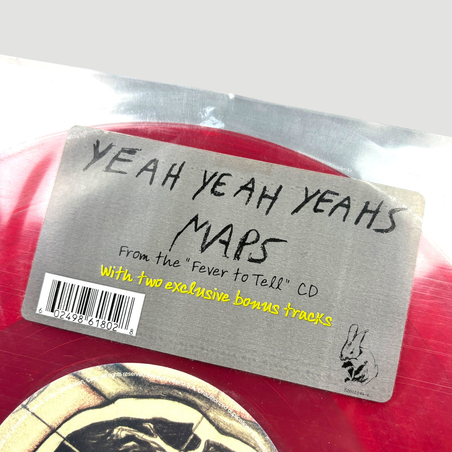 2003 Yeah Yeah Yeahs Maps 10" Red Vinyl US Single