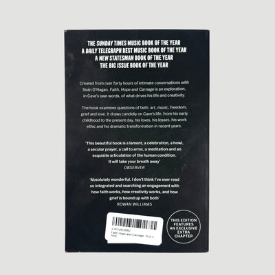 2023 Faith, Hope and Carnage. Nick Cave & Sean O' Hagan