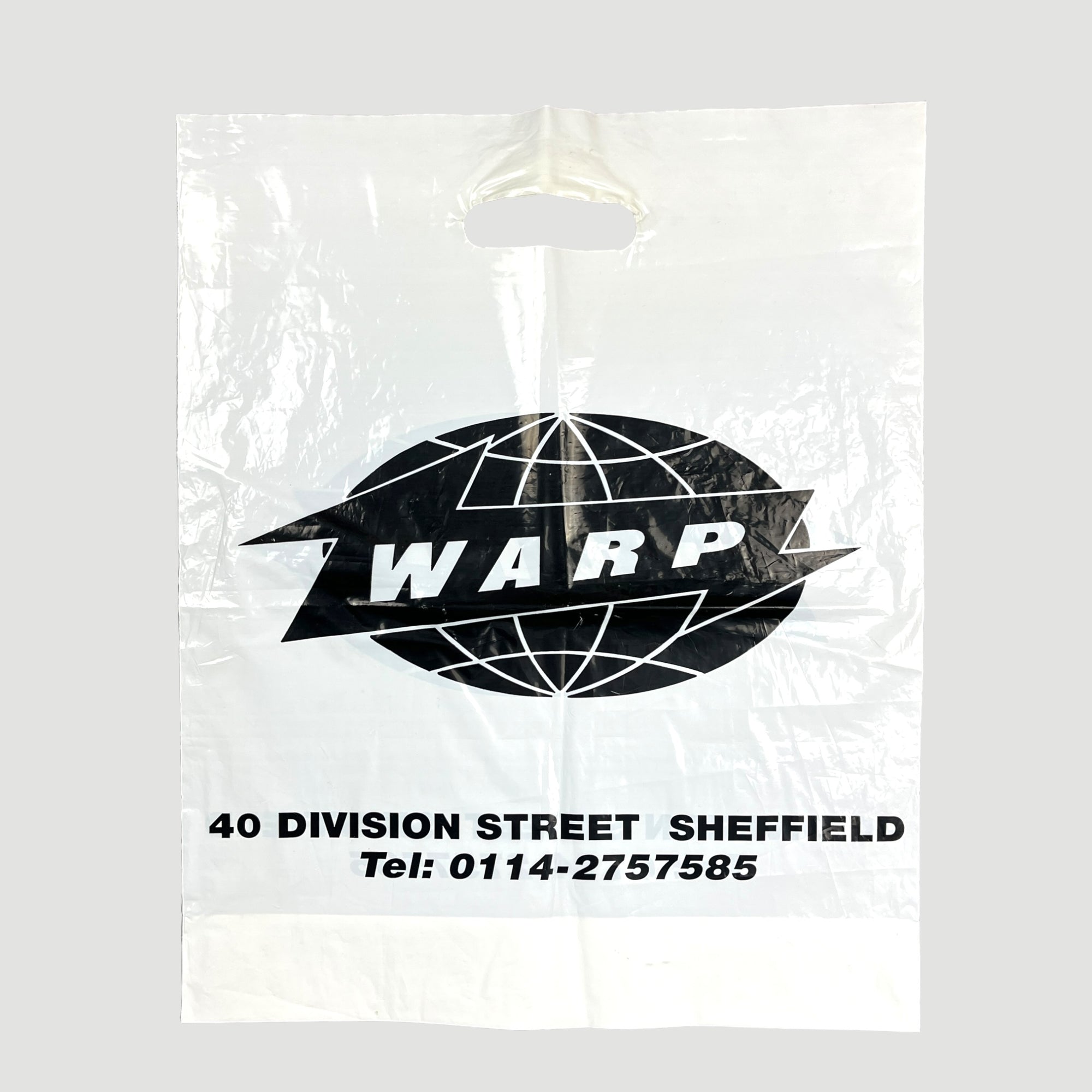 Mid 90's Warp Records Original Store Carrier Bag