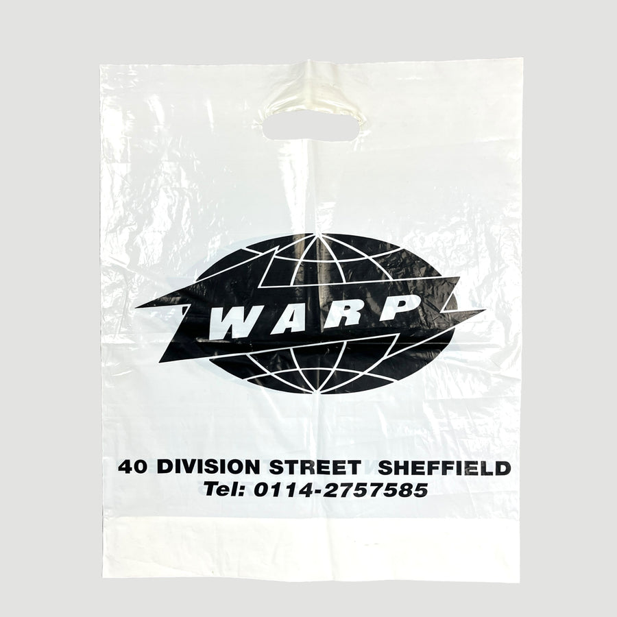 Mid 90's Warp Records Original Store Carrier Bag