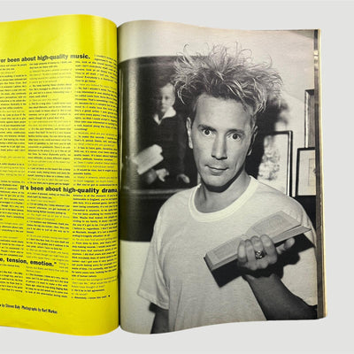 1991 Interview Magazine John Lyndon Issue