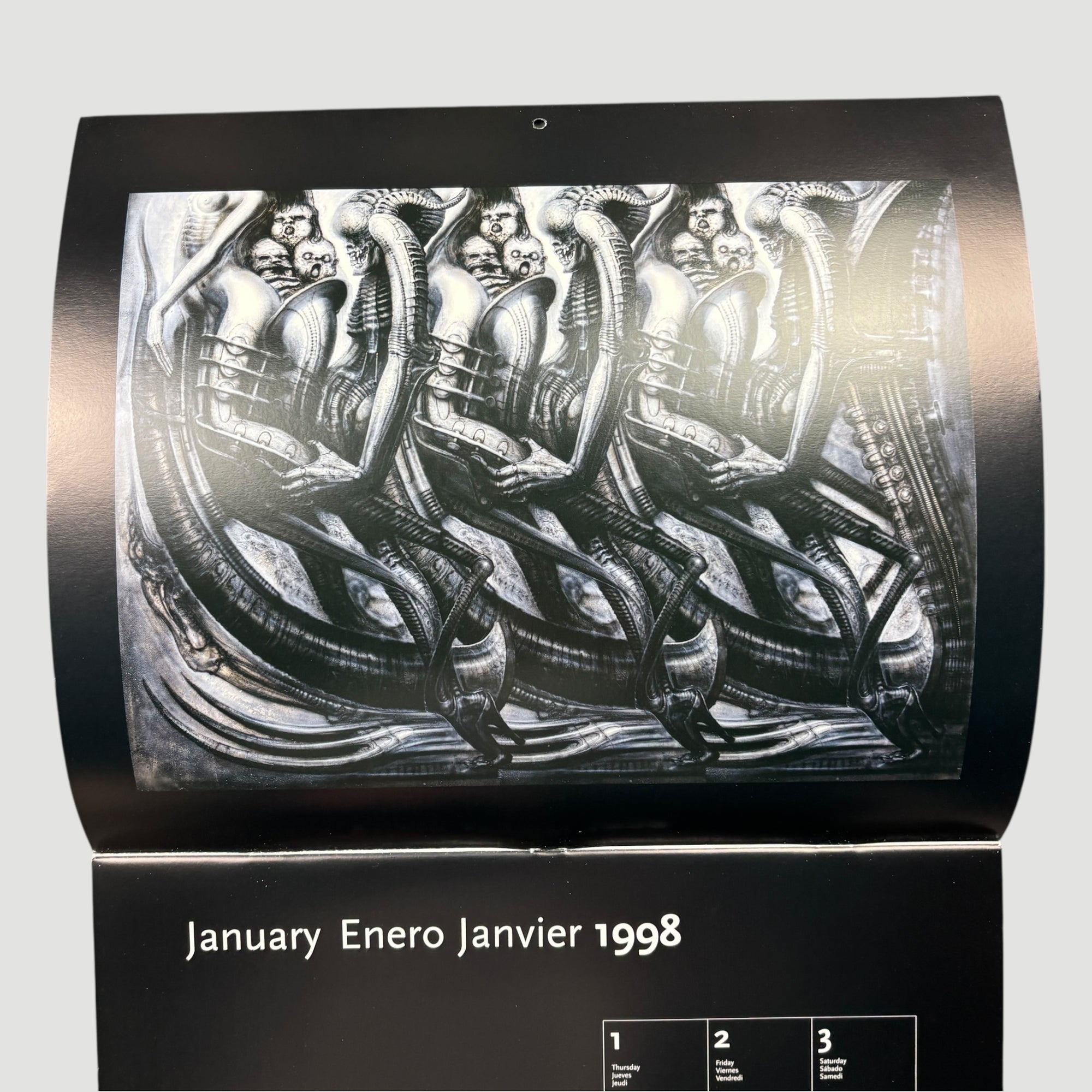 1998 HR Giger ARh+ 3D Calendar