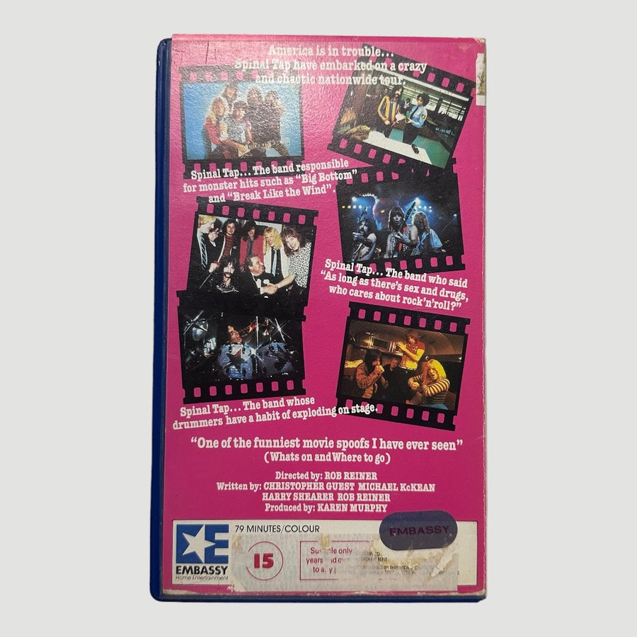 80's Spinal Tap Ex Rental VHS