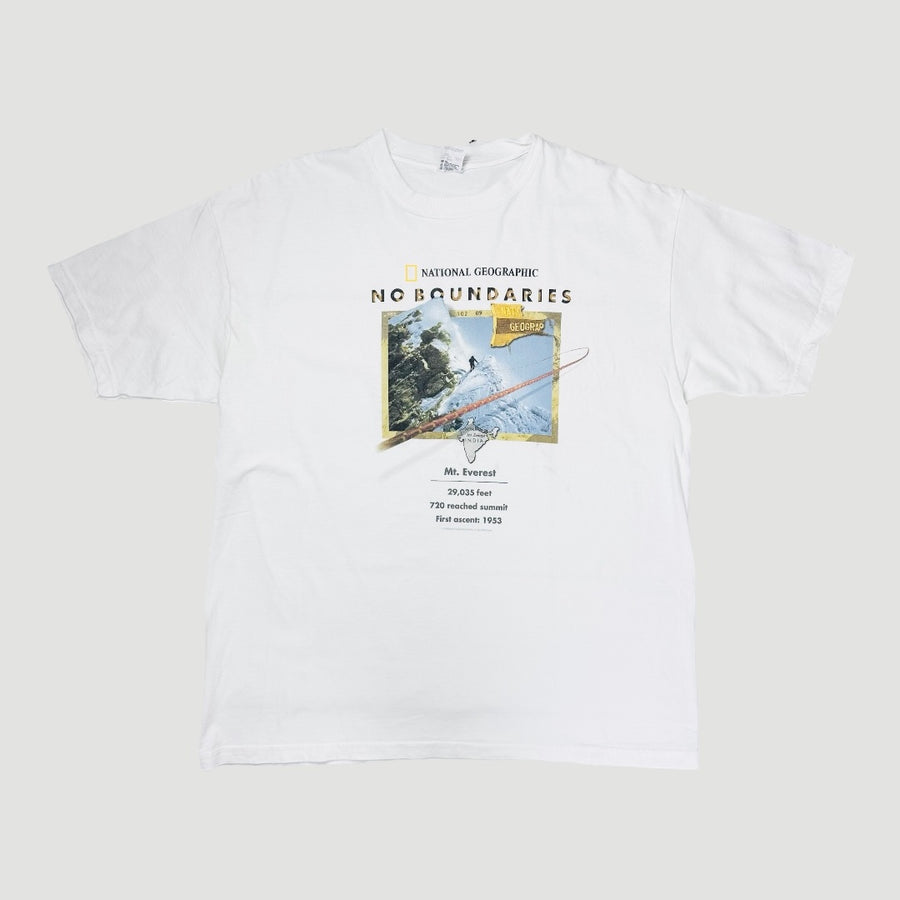 90's National Geographic No Boundaries T-Shirt
