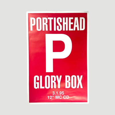 1995 Portishead Glory Box Promo Poster