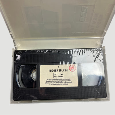 90's A Bigger Splash Feat. David Hockney VHS