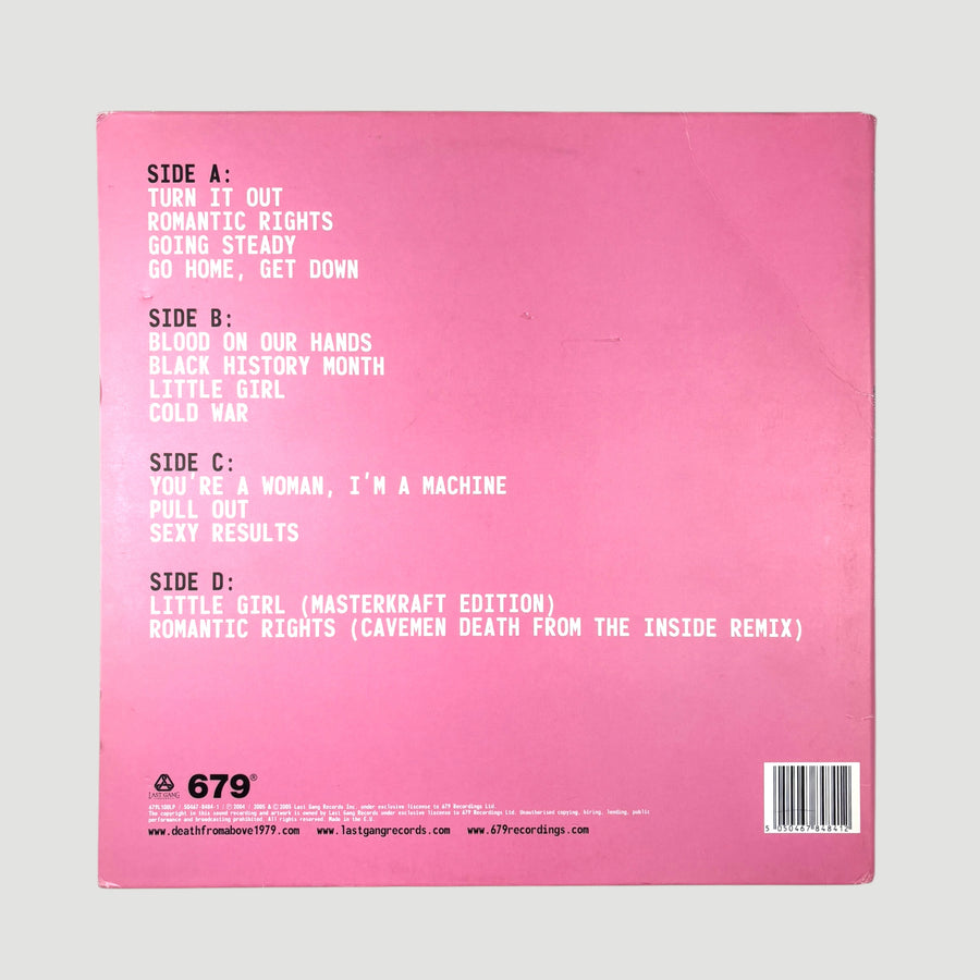 2005 DFA 1979 You're a Woman, Im a Machine UK 1st Press 2LP (Pink)