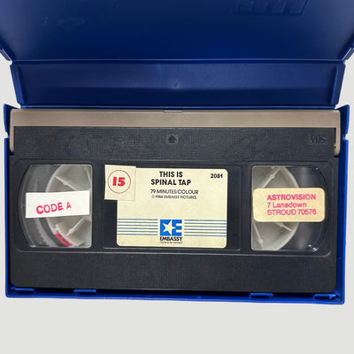 80's Spinal Tap Ex Rental VHS