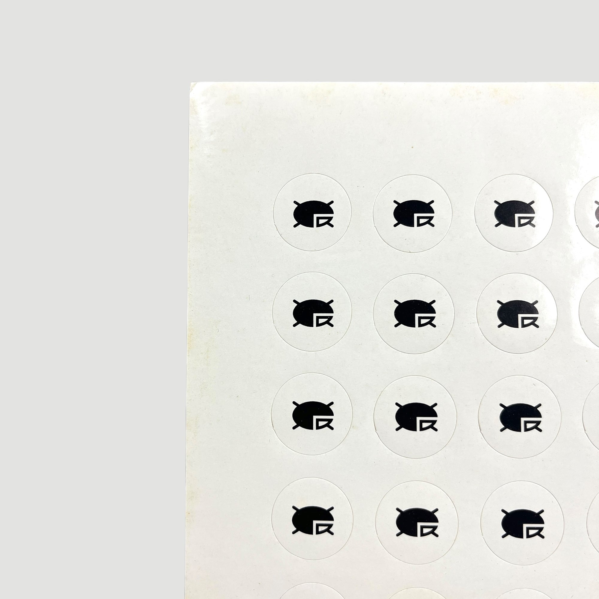 1997 Rephlex Records Sticker Sheet