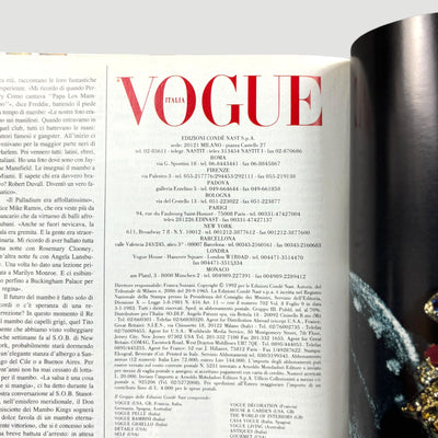 1992 Vogue Italia Sofia Coppola Cover Issue
