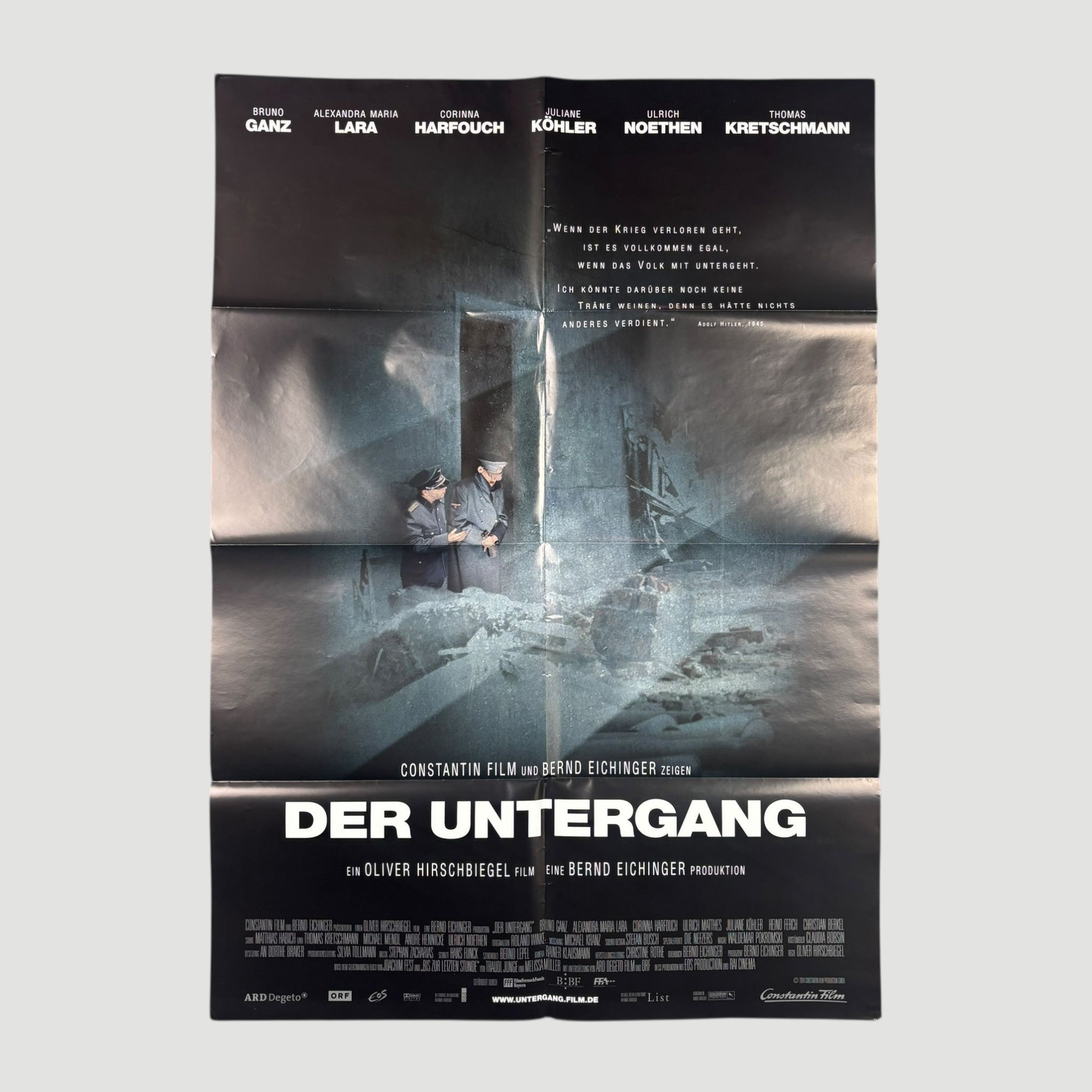 2004 Downfall German Release Poster