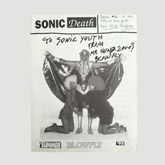SONIC DEATH ISSUE#5 SONIC YOUTHのファンジン Sonic Death #5 – Fanzine Hemorrhage