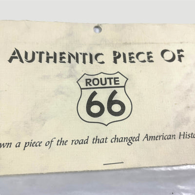 90's Route 66 Authentic Piece of Road