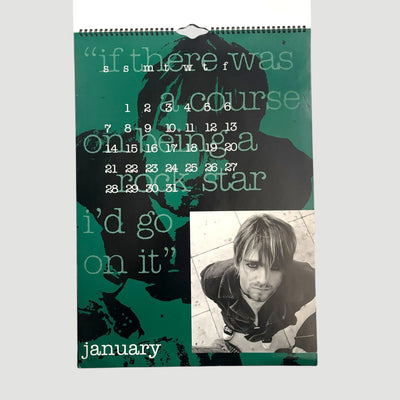 1995 Kurt Cobain Calendar