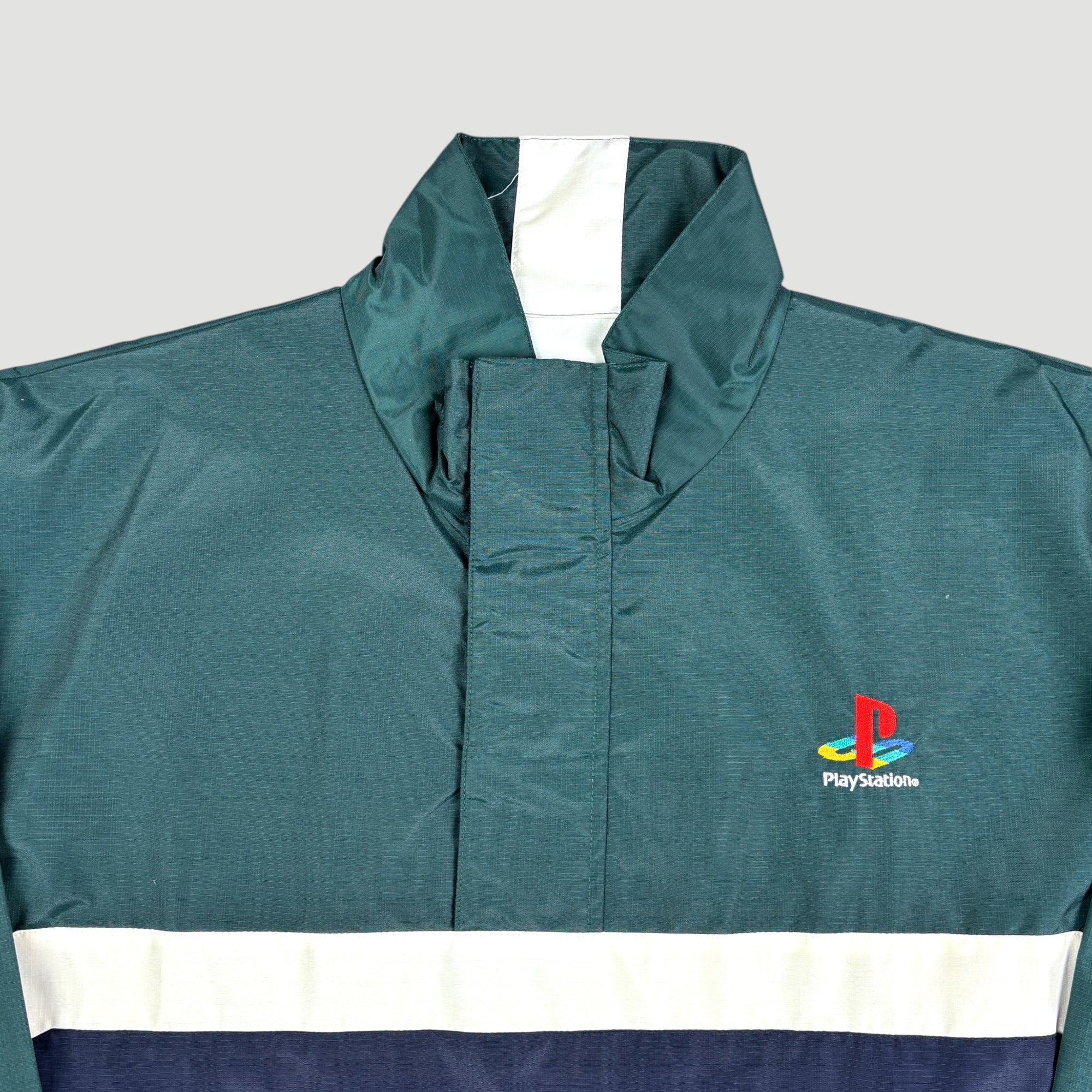 90's PlayStation Panelled Windbreaker Jacket