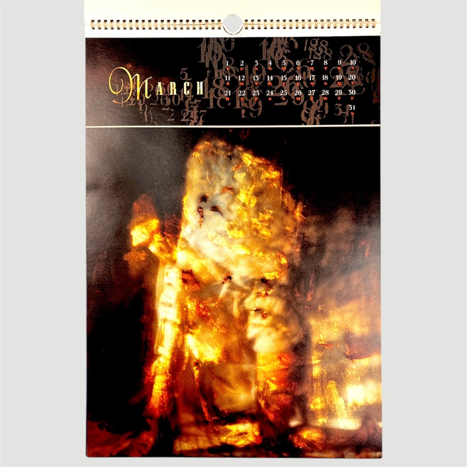 1990 4AD V23 Vaughan Oliver Calendar (Boxed)