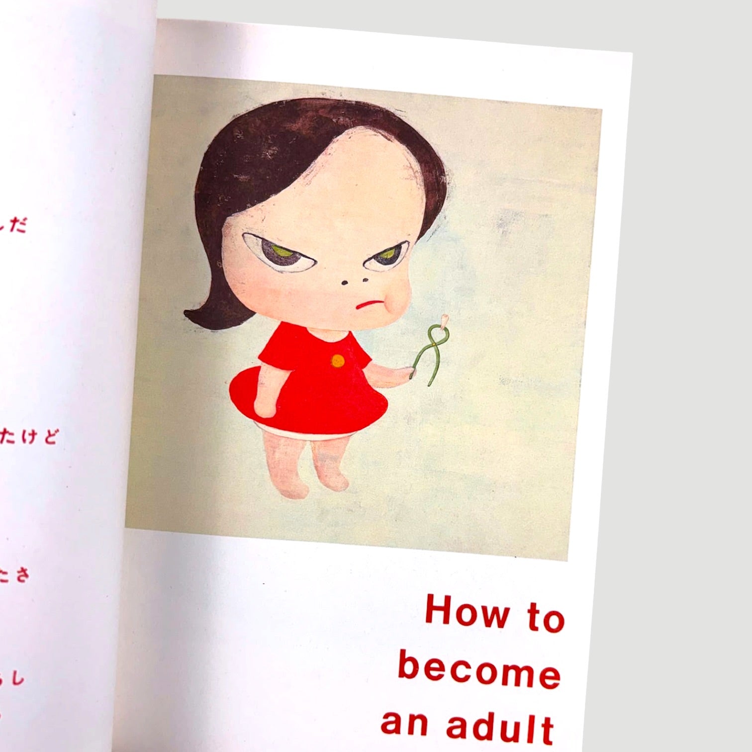 1997 Yoshitomo Nara In The Deepest Puddle Japanese Book