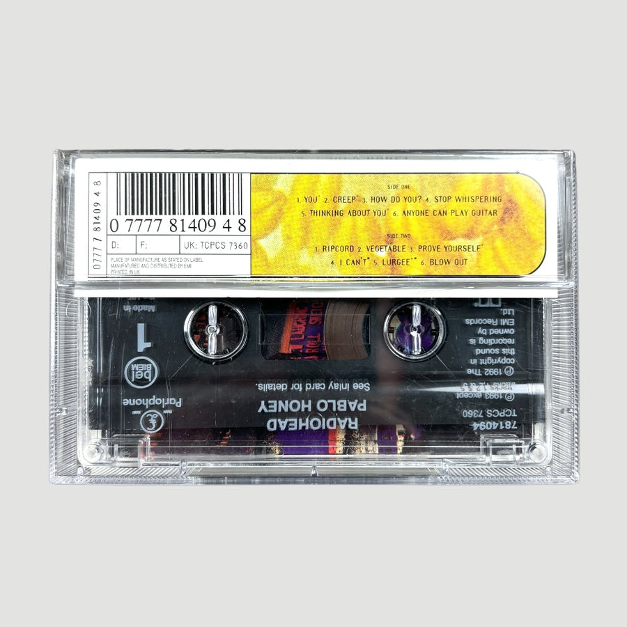 1993 Radiohead Pablo Honey Cassette