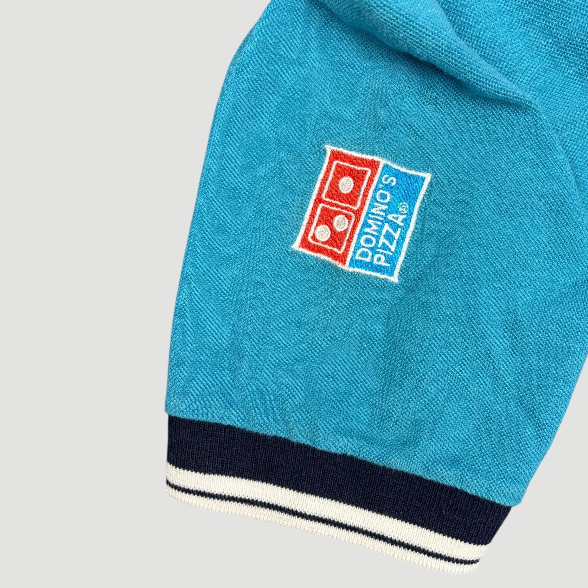 80's Domino’s Staff Polo Shirt (Navy Collar)