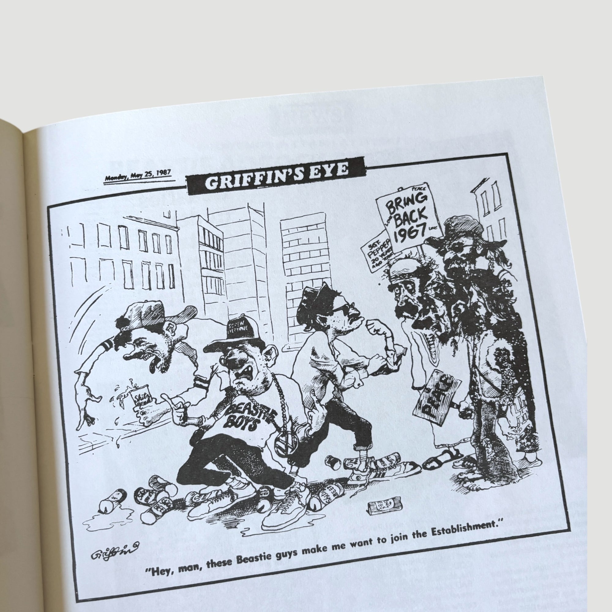 1987 Beastie Boys Scrapbook UK 1st Edition