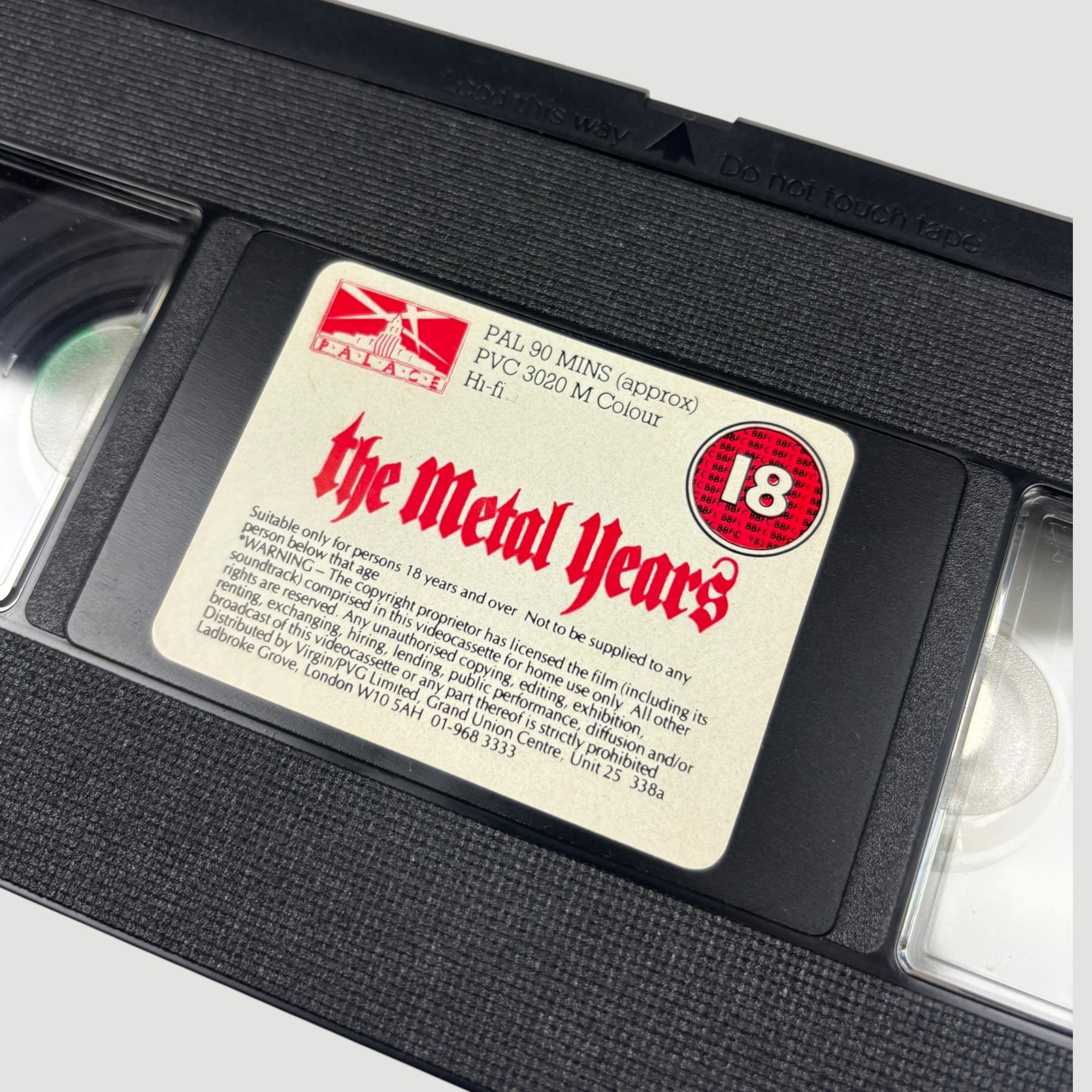 1988 The Decline of Western Civilisation II UK VHS